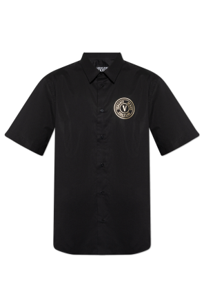 Versace Jeans Couture Shirt with embroidered logo | Men's